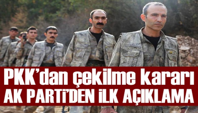 Terör örgütü PKK Türkiye'den çekildi: AK Parti'den il açıklama