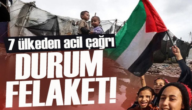 Gazze İçin acil çağrı: 'Durum felaket, Refah Sınır kapısı açılsın'