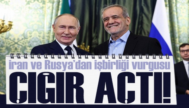 İran ve Rusya’dan stratejik iş birliği vurgusu