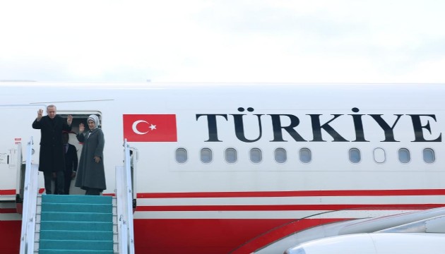 Cumhurbaşkanı Erdoğan yurda dönüş yaptı