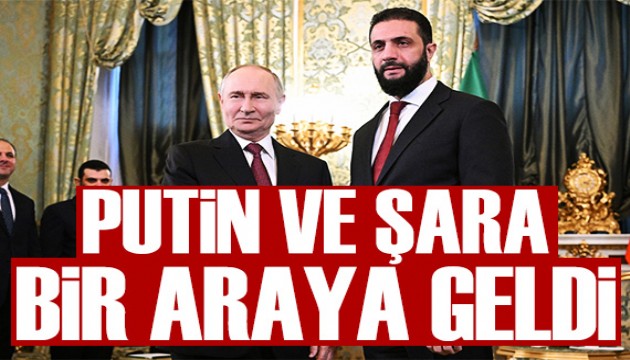 Putin ile Şara bir araya geldi