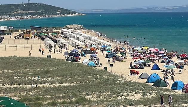 Saros Körfezi'nde bayram yoğunluğu