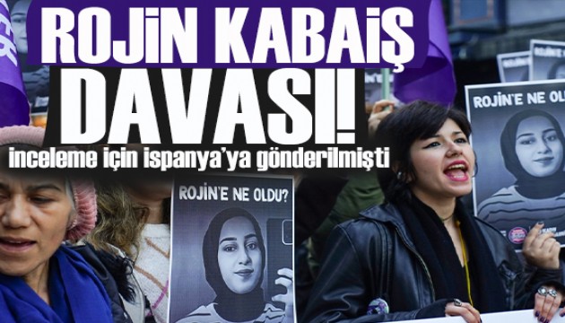 Rojin Kabaiş davasında yeni gelişme