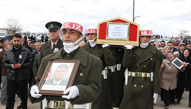 Şehit İrgi son yolculuğuna uğurlandı