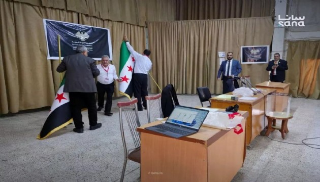 Suriye sandık başında