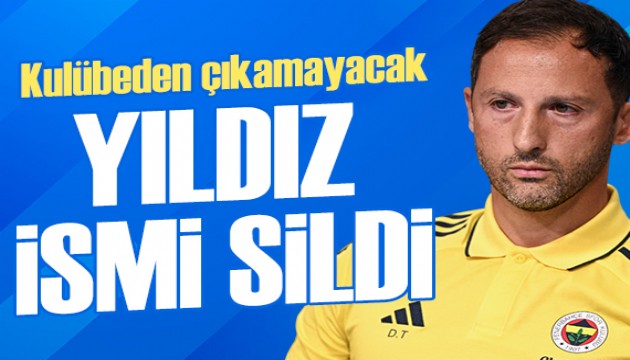 Tedesco yıldız ismi sildi: Kulübeden çıkamayacak