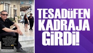 Rafet El Roman görünce şok oldu! Kadraja tesadüfen Fahriye Evcen ve Burak Özçivit girdi