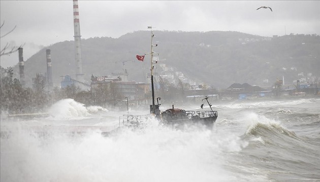 Batı Karadeniz için fırtına uyarısı