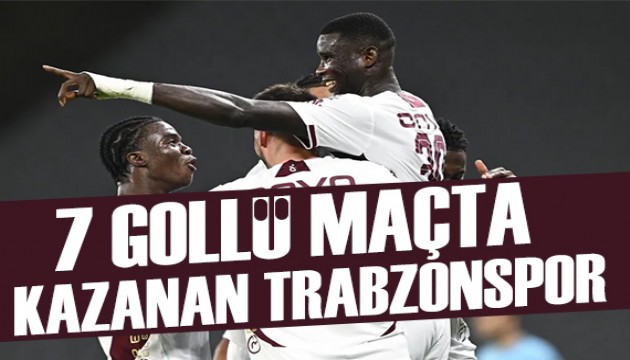 İstanbul'da gol yağmuru: Kazanan Trabzonspor