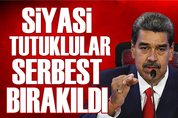 Siyasi tutuklular serbest bırakıldı