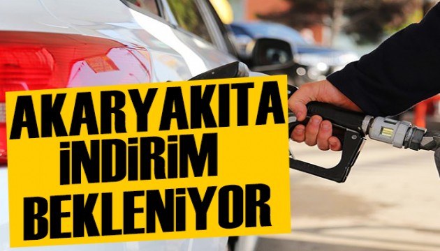 Benzine indirim bekleniyor