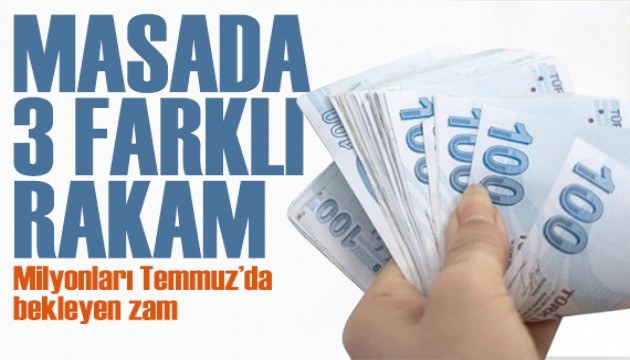 Milyonlarca kişiyi ilgilendiriyor! Masada 3 farklı rakam var