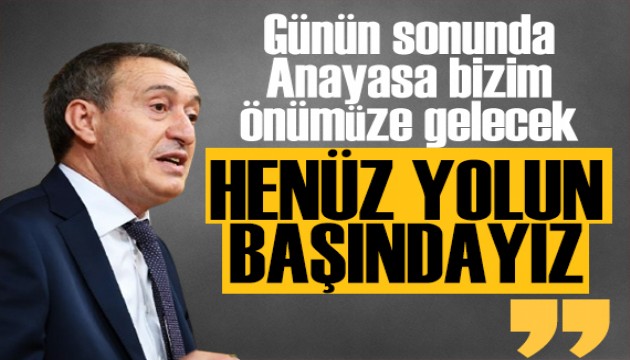 Tuncer Bakırhan'dan anayasa açıklaması: Günün sonunda bizim önümüze gelecek