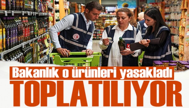Bakanlık denetimlerine devam ediyor! O ürünler piyasadan toplatılıyor