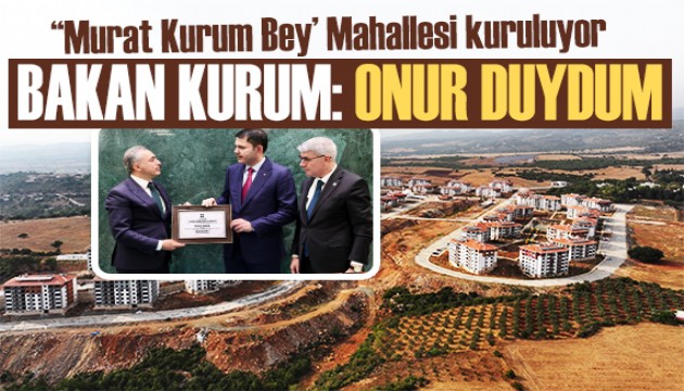 Osmaniye'den Bakan Kurum'a teşekkür: Deprem bölgesindeki 5  ilin hemşehrisi