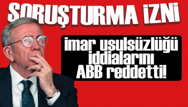 Bakanlıktan Mansur Yavaş hakkında soruşturma izni