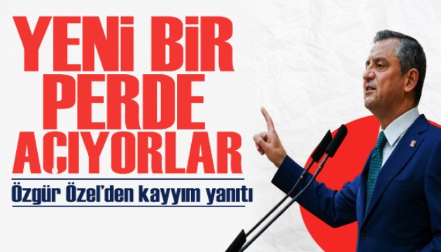 Özgür Özel'den komisyon yanıtı: Masadan kalkmamızı en çok Erdoğan istiyor