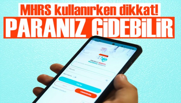 MHRS kullanırken dikkat! Sistemin kopyasıyla dolandırıyorlar