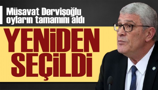 İYİ Parti Genel Başkanı Müsavat Dervişoğlu seçildi