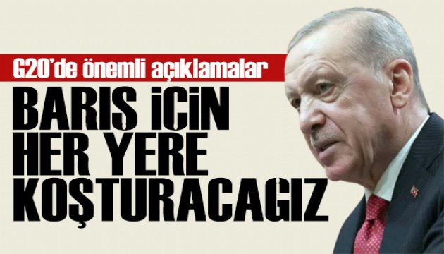 Erdoğan'dan açıklama: Nerede sıkıntı varsa orada olacağız