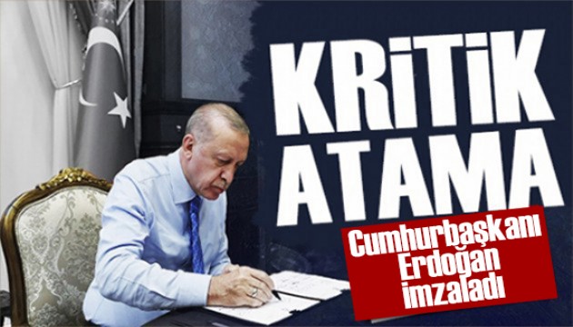 Cumhurbaşkanı Erdoğan imzaladı: Atama kararları Resmi Gazete'de