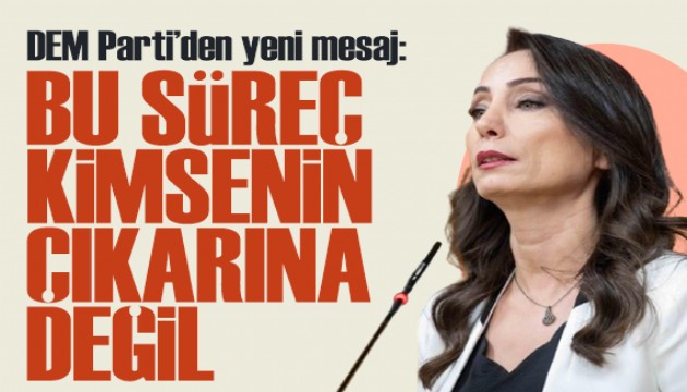 DEM Parti'den İmralı mesajı: CHP'nin imtina etmesi bizi üzdü