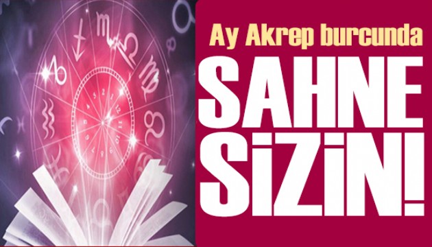 13 Nisan 2025 burç yorumları! Ay Akrep burcunda: Sahne sizin!