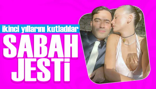 Mert Demir'den Serenay Sarıkaya'ya jest: Sabahların romantiği