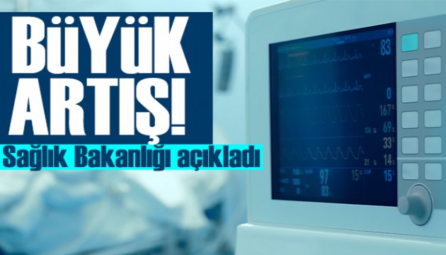 Sağlık Bakanlığı açıkladı: Yoğun bakım yatak sayısı 47 bin oldu