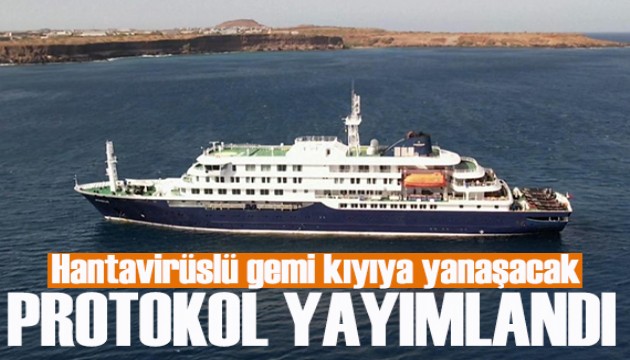 Hantavirüslü gemi kıyıya yanaşmaya hazırlanıyor: Sağlık önlemleri artırıldı