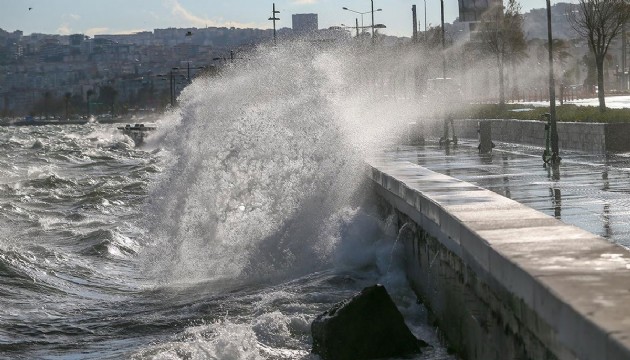 Meteoroloji'den Ege Denizi için fırtına uyarısı