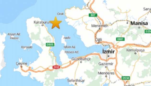 İzmir'de korkutan deprem!