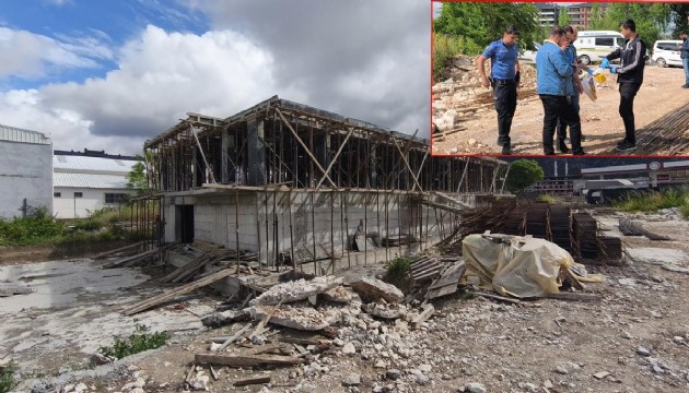 Kütahya'da inşaat iskelesi çöktü: 2 ölü