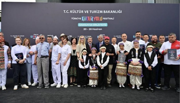 Kültür Yolu Festivali Samsun'da başladı