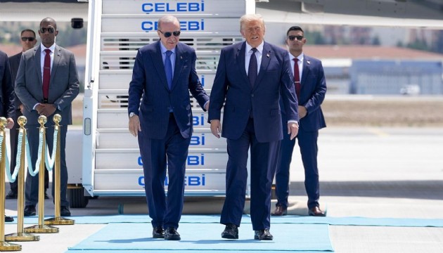 Ankara Havalimanı'nda bir binaya Trump'ın adı verildi