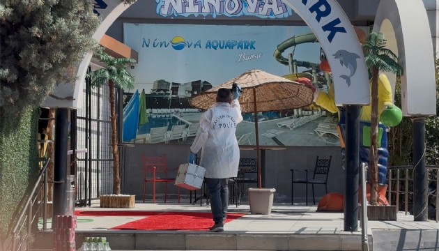 Aquaparkta kan donduran olay!