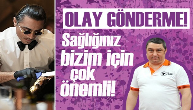 Nusret'ten Köfteci Yusuf'a olay gönderme: Kalite hiçbir zaman pahalı değildir!