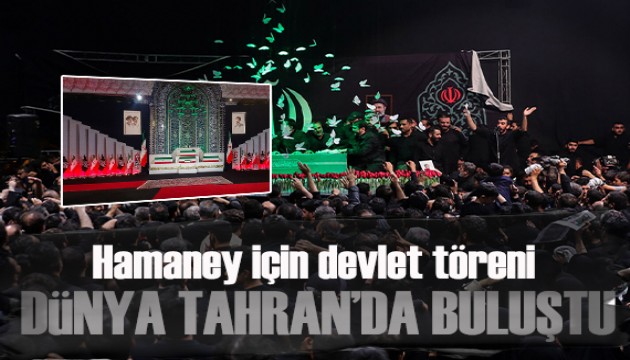 Hamaney için devlet töreni: Türkiye’yi Cevdet Yılmaz temsil ediyor