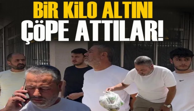 Bursa'da bir kilo altını çöpe attılar!