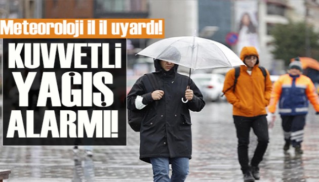 Meteoroloji'den kritik uyarı: Sağanak yağış etkili olacak