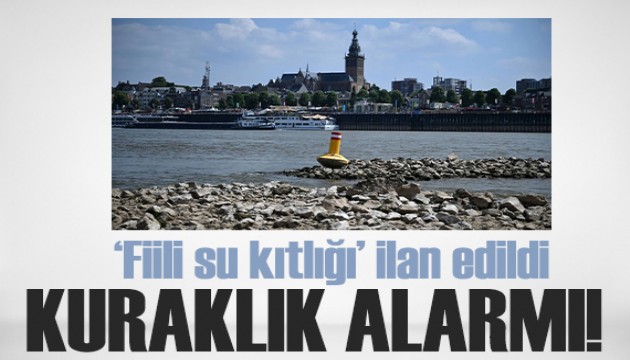 Hollanda'da kuraklık alarmı: 'Fiili su kıtlığı' ilan edildi