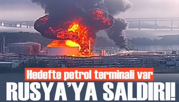 Ukrayna İHA’ları St. Petersburg’u vurdu! Hedefte petrol terminali var