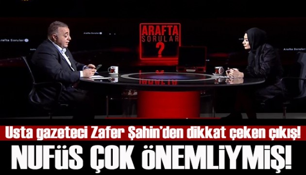 Usta gazeteci Zafer Şahin Esra Elönü'nün programında! Dikkat çeken çıkış!