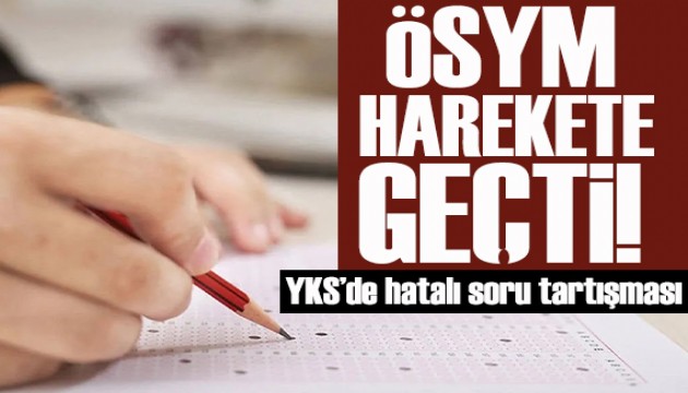 YKS'de hatalı soru tartışması: ÖSYM inceleme başlattı!