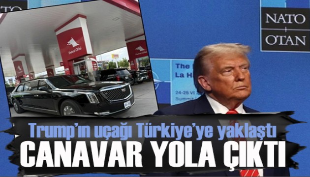 'Canavar' Trump'ı almak için havaalanına gidiyor