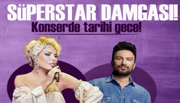 Volkswagen Arena’da tarihi gece! Tarkan sahnesine Süperstar damgası
