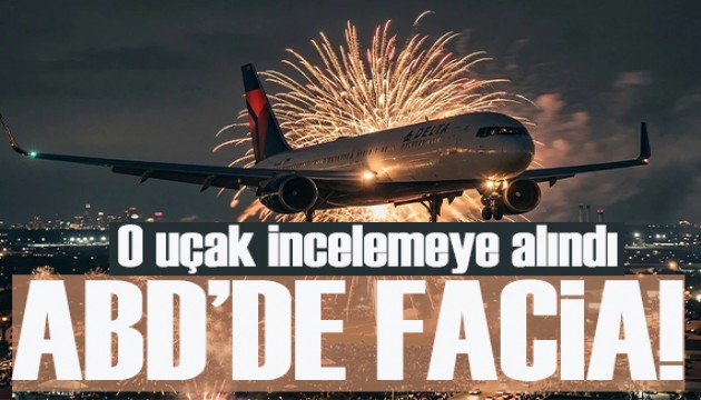 ABD’de yolcu uçağına iniş anında havai fişek isabet etti: Uçak incelemeye alındı