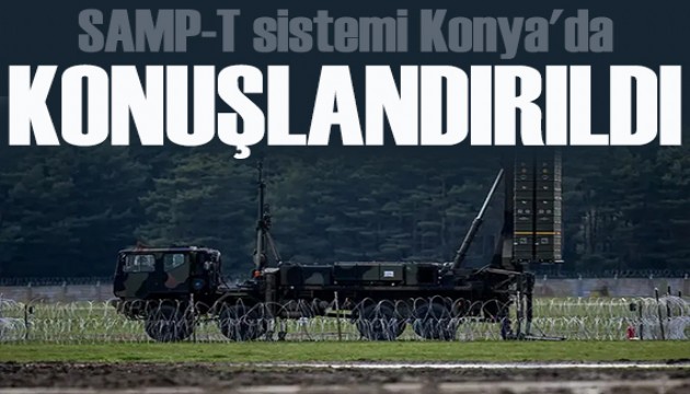Konya'ya SAMP-T sistemi! MSB detayları paylaştı