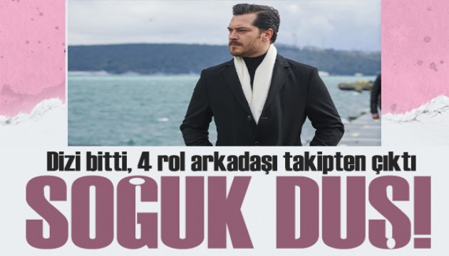 Çağatay Ulusoy'a soğuk duş: Dizi bitti, arkadaşları takipten çıktı