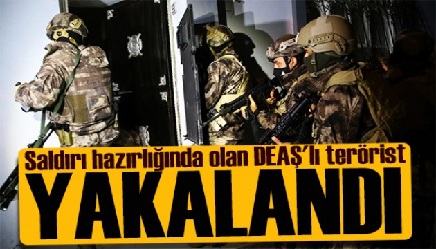 MİT'ten operasyon: Saldırı hazırlığında olan terörist yakalandı!